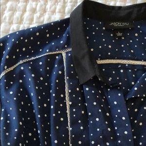 EUC Jason Wu for Target polka dot shirt dress